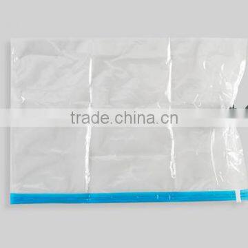 vacuum luggage bags of short and long sizes wth hanger at the top