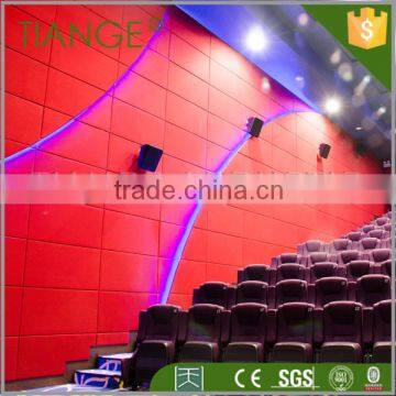 Theatre decoration fabric acoustic wall panel