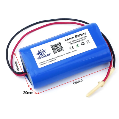 Melasta 7.2v 3350mah Li-ion Battery Oem Power Tools Lithium Ion 18650 Rechargeable Li-Ion Batteries Pack for Medical Device photo-2