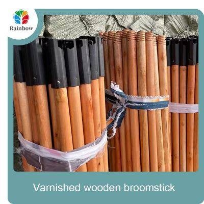High Quality Eucalyptus Wood Mop Handle Kitchen Bathroom Patio and Closet Wooden Stick Broom and Mop Sticks at Price photo-4