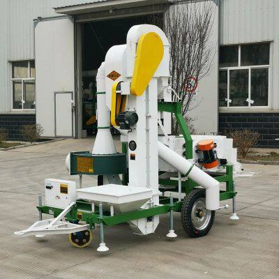 Teff Seed Chia Air Screen Seed Cleaning Machine Grains Selecting Equipment