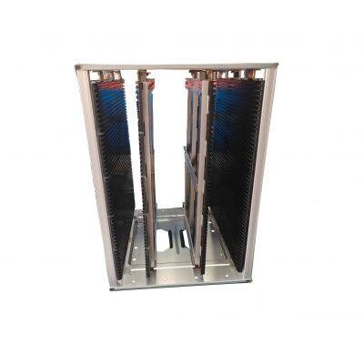 460*400*563 mm two columns double pcb capacity smt pcb magazine racks for smt loader and unloader