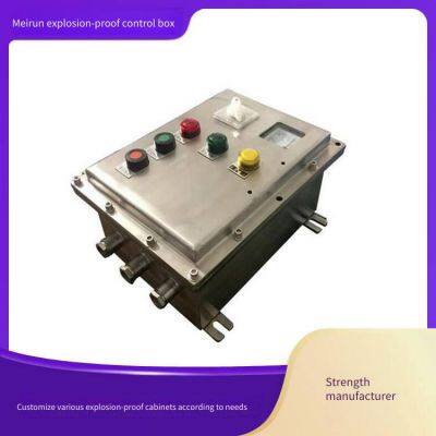 Dust-proof, Moisture-proof and Explosion-proof Box. Special Explosion-proof Control Cabinet for Chemical Industry. Essential Power Distribution Equipment for Gas Station Safety photo-2