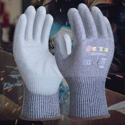 Yingkeer Enkerr pu Coated Level 5 Cut-resistant Gloves, pu Coated Touchscreen-compatible, Level 5 Protective Gloves photo-5