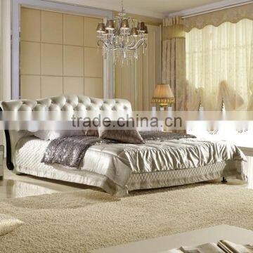 Classical Leather Bed K971