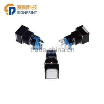 media push button for flora printer