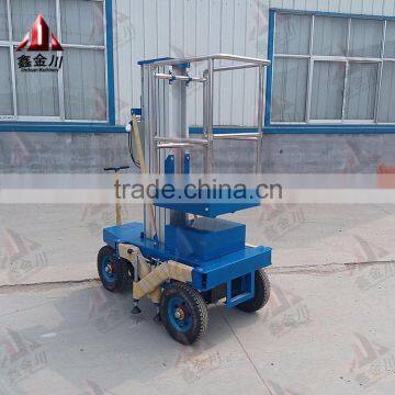 Hydraulic Electric One Man Alimunum Alloy Telescopic Lift