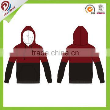 factory OEM promotioan red black hoody wholesale cotton hoodies, xxxl hoodies for men