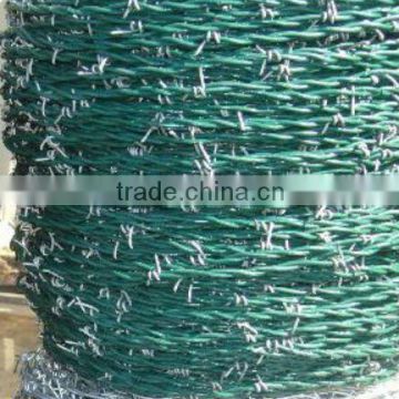 hot sales PVC coated Barbed Wire