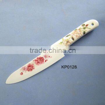 ceramic knife the ceramic blade with firing decoration elegant and popular cutting blades