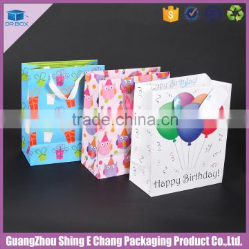 Top Quality Promotional Printed Colorful Kraft Paper Bag