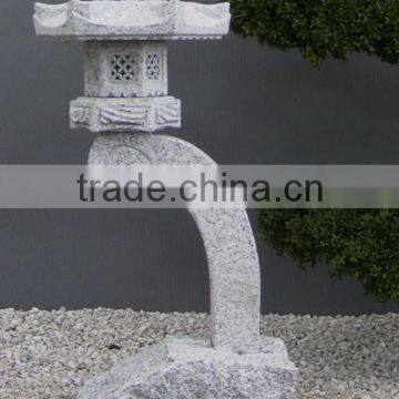 New Japanese Outdoor Stone Finish Pagoda Lantern