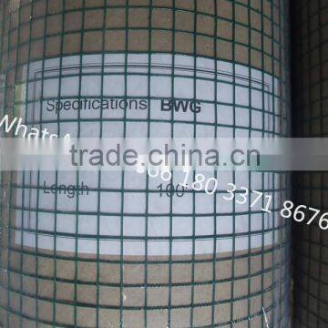 China Factory Green Color 1/2 Inch Vinyl Coated Welded Wire Mesh photo-2