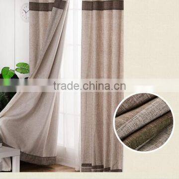 2015 New Design European Curtain Fabric High-grade Jacquard Polyester Curtain Shower Curtain Designs