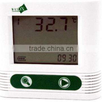 Built-in probe temperature data logger