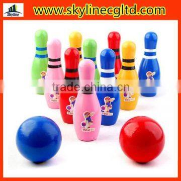 Children's educational toys,wooden Bowling game,sports toys for children