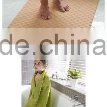 Food grade reused silicone non slip bathroom floor mat