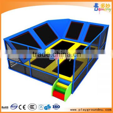 2016 Domerry most safe product in China indoor trampoline playground structure