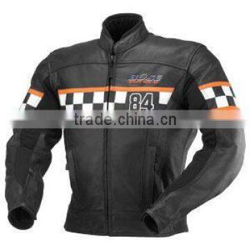 NEW Men Motorbike racing Leather Jacket/Motorcycle Biker Jacket