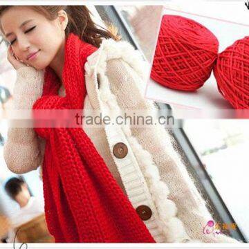 Thick Fashionable Scarf Fancy Knitting Yarns photo-3