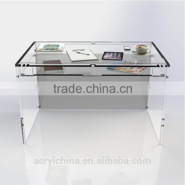 Top Grade Clear Acrylic Office Desk