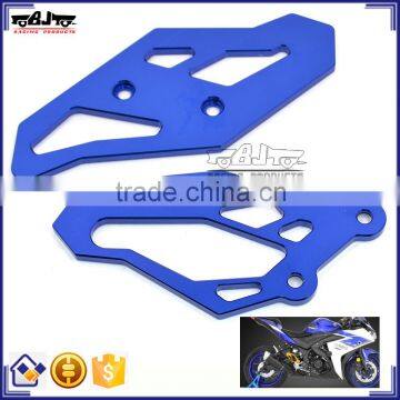 Manufacturer CNC Aluminum Scooter Footrest Rearset Plate For Yamaha Yzf-R25 2013-2015