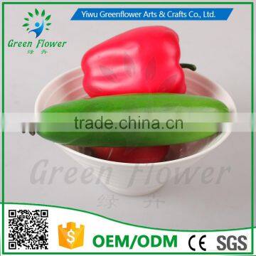Greenflower 2016 Оптовая продажа искусственных фруктов - огурцов. Китайские ручной работы формы фруктов для декорации школ и ресторанов photo-4