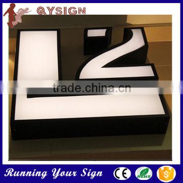 High Lighting 3D Letters Metal Acrylic Outdoor LED Sign Display