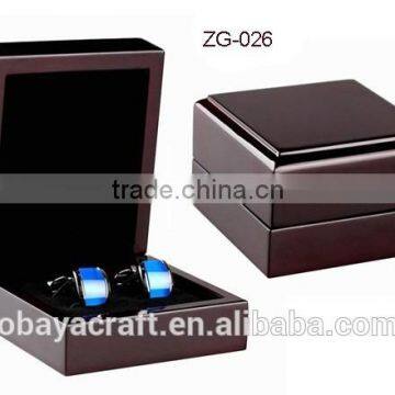 LATEST DESIGN WOODEN CUFFLINKS BOX CUFF BOX