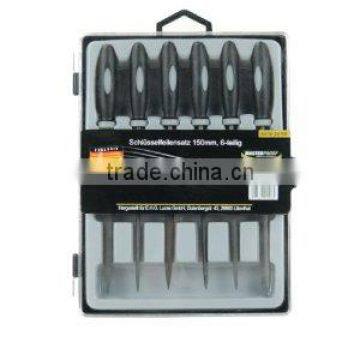 Hand tool set plastic box six pieces needle files set