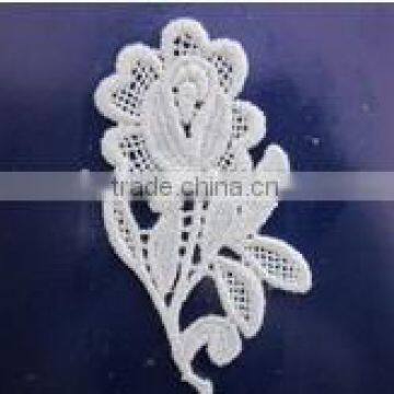 Top quality crochet flower applique design wholesale