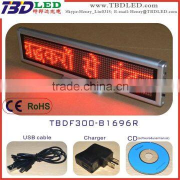 LED Desk Message Board/LED Moving Message Display Sign/led Message Sign Board/