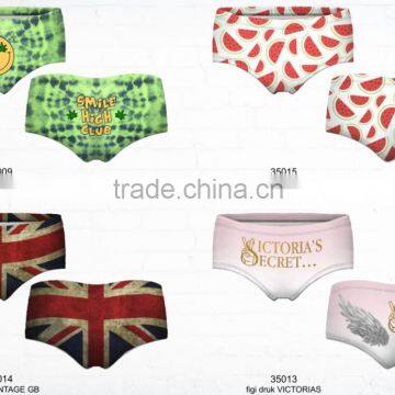 3D Print 10pcs Selling Factory Direct Sale Fast Deliver Summer New Style Fashion Boxer Underpants for Fashion Women Wear photo-2