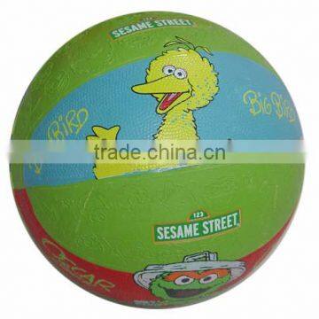 Rubber basketball promotion gift