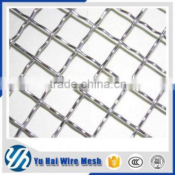 High tensile stainless steel double crimped wire mesh