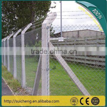 Guangzhou Factory Hot-Dip Galvanized Chain Link Fence