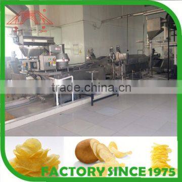 automatic fresh potato chips machine