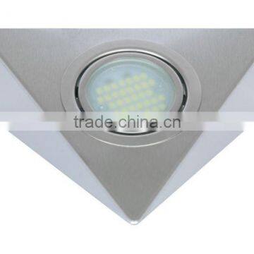 1.2W/2.88W Triangle shaped modular kitchen designs led cabinet light