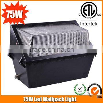 2014 BBier supply hot selling 75w 100w cree led wall pack