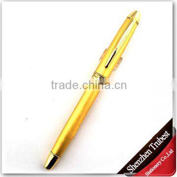 gold plated fountain pen