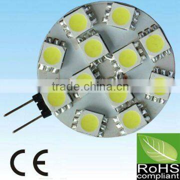 LED G4 bulb 15pcs 3528SMD AC DC12V G4 led lamp 360 degree view 1.5Watt 140LM