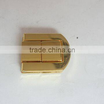 Shinny Golden Color Metal Lock For Wooden Box With High Quality