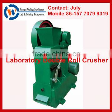 High quality small scale mineral crusher,roll crushing mill for lab