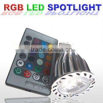 Super Brightness RGB LED Spot Light GU10 6W