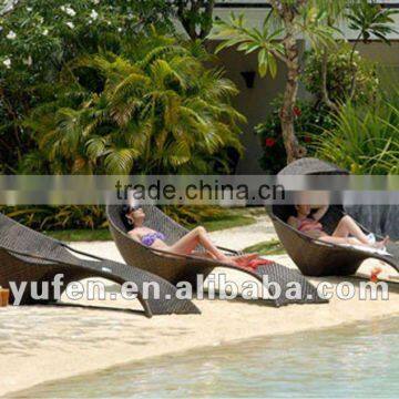 rattan furniture plastic beach chair/beach bed                        
                                                Quality Choice