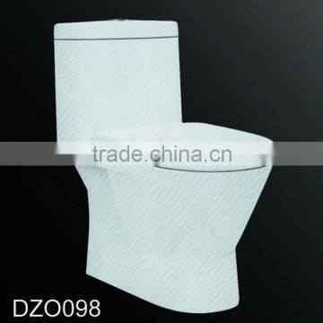 DZO098 Siphon flushing sanitary ware toilet seat