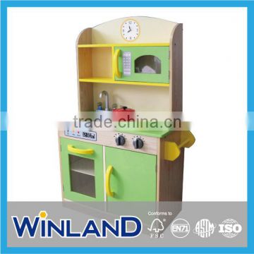 Kids Pretend Play Wooden Kitchen Sets Toy