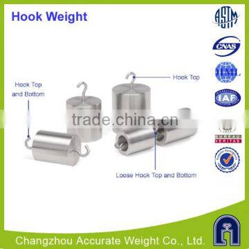 OIML stainless steel hook weight F1 weight for crane