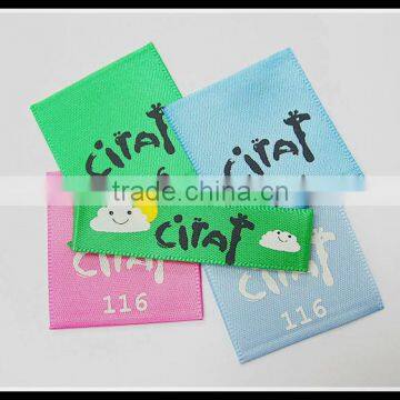 Hot Sales Woven Hangtag Label for Custom Garment Label Women Garment Accessories photo-2