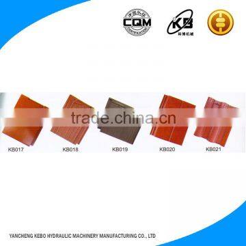 Online Wholesale Shop Hydraulic Colored Cement Roof Tile Making Machine photo-2